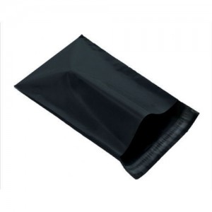 Various Shape Black Colored Decorative Mailing Bag