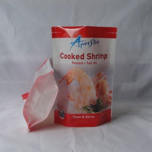 Printing Zipper Top Standing Food Packing Bag