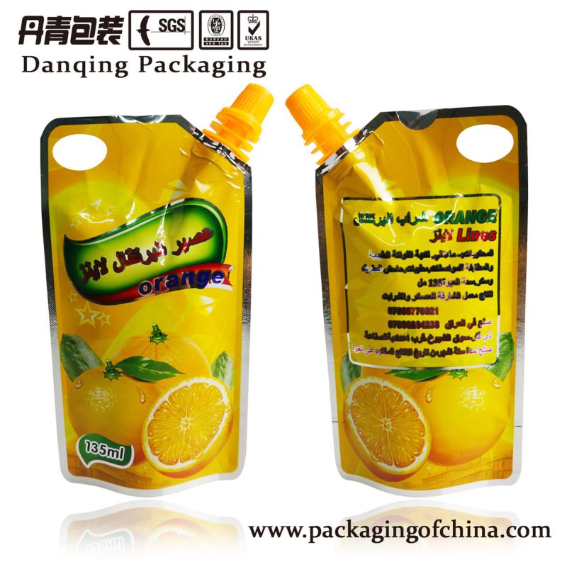 Stand up Pouches Juice Packaging Beverage Bag Dq181