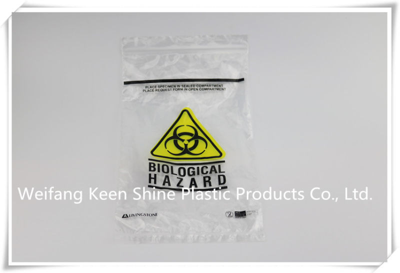 3 or 4 Layers Strong Zipper Specimen Kangaroo Ziplock Bag