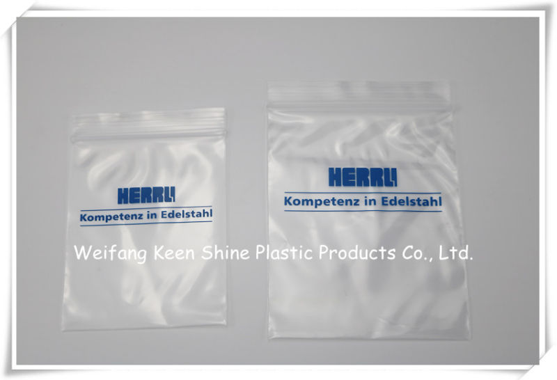 2016 Hot Sell Self Adhesive Zip Lock Plastic Bag