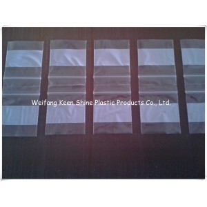 Clear Zip Lock Plastic Bag