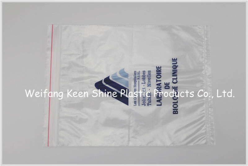 4 Layer Reclosable Ziplock Bags Used for Hospital