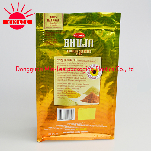 Square-Bottom Quad-Seal Pouches Bag (MD-K1002)