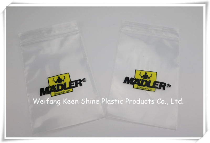 Reclosable Clear Plastic Poly Zip Lock Bags