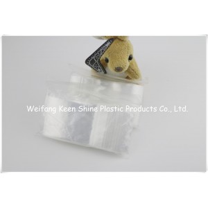 LDPE Grip Seal Resealable Reusable Polyethylene Zip Lock Bags
