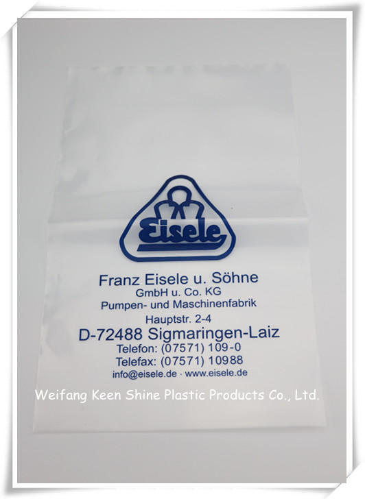 Transparent LDPE Clear Poly Bags