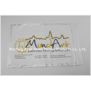 Dental Used Cangaroo Reclosable Ziplock Bags