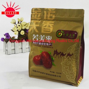 Flat Bottom Pouch/Square Bottom Pouch for Coffee, Snack, Nut