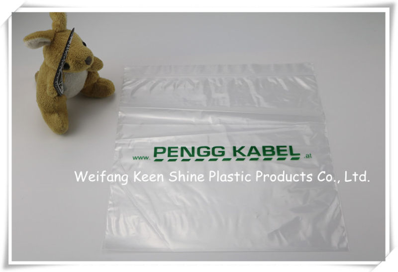 Custom Printed Zip Lock Plastic Bags