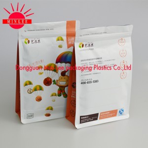 New Warehouse Block Bottom Coffee Bag/Flat Bottom Bag/Stand up Bag