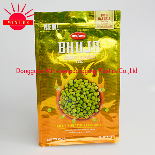 Square-Bottom Quad-Seal Pouches Bag (MD-K1002)