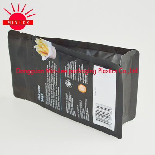 FDA Square Bottom/Box Bag with Zipper for Food