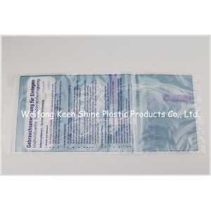 Clear Custom Zipper Plastic Bag