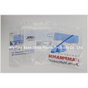 LDPE Strong Zipper Plastic Bags