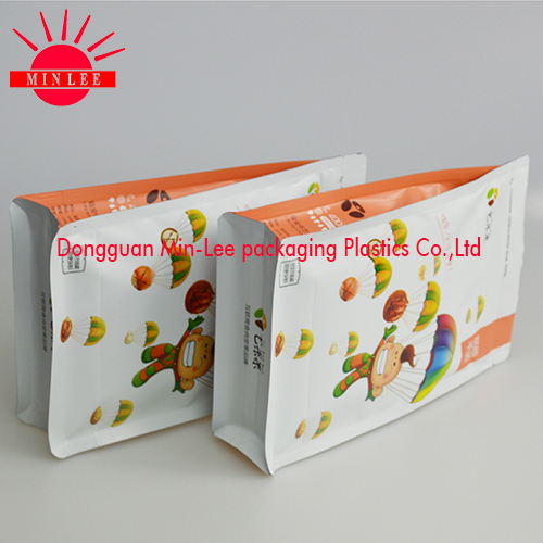 New Warehouse Block Bottom Coffee Bag/Flat Bottom Bag/Stand up Bag