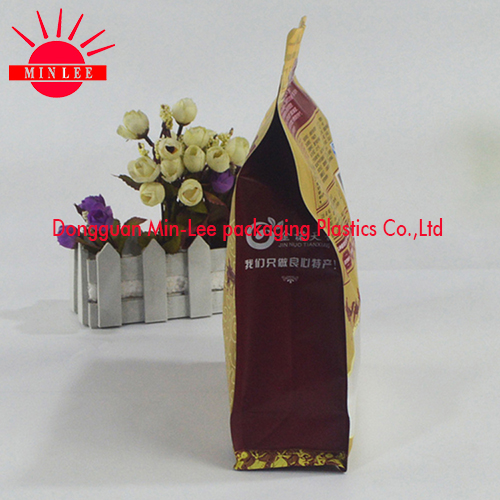 Flat Bottom Pouch/Square Bottom Pouch for Coffee, Snack, Nut