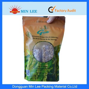 Aluminum Foil Food Packaging Bags with Window in Front (ML-A-215)