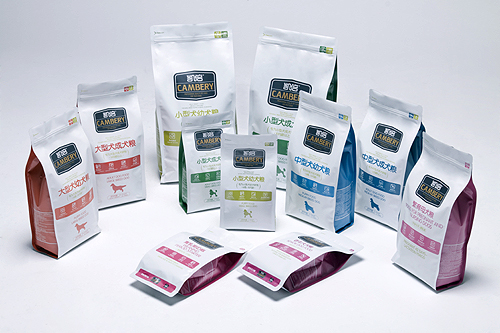 Custom Printed Food Grade Pet Dog Food Packaging Bag