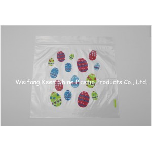 PE Clear Plastic Zipper Bag