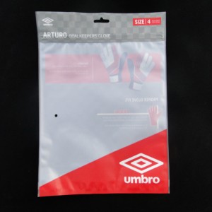 Gravure Printing Surface Handling Plastic Bag with Zipper for Apparel