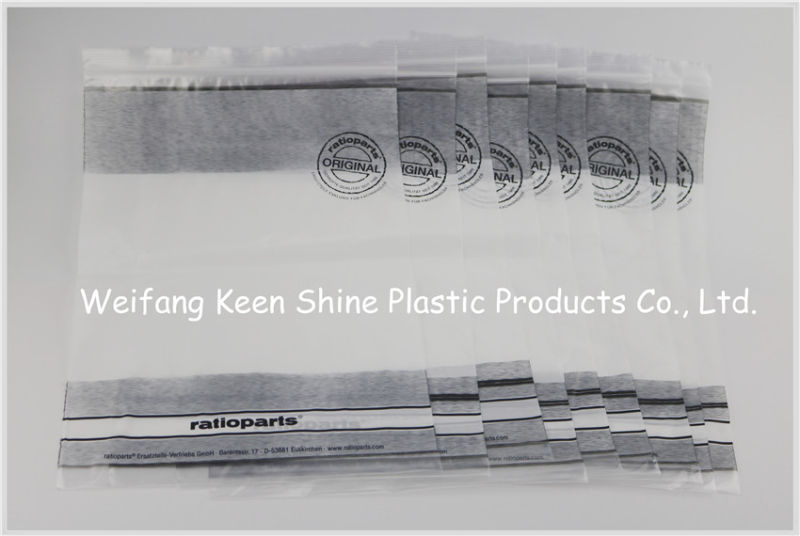 Double Track Freezer Zip Lock Plastic Bag