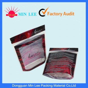 Custom Stand up Laminated Ziplock Bag for Food Packaging