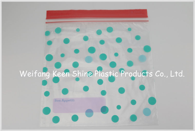 Custom Printed Plastic Zip Lock Packaging Bag