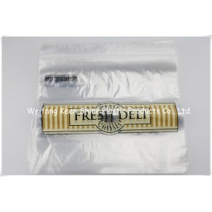 Custom Printed Zip Lock Plastic Bags