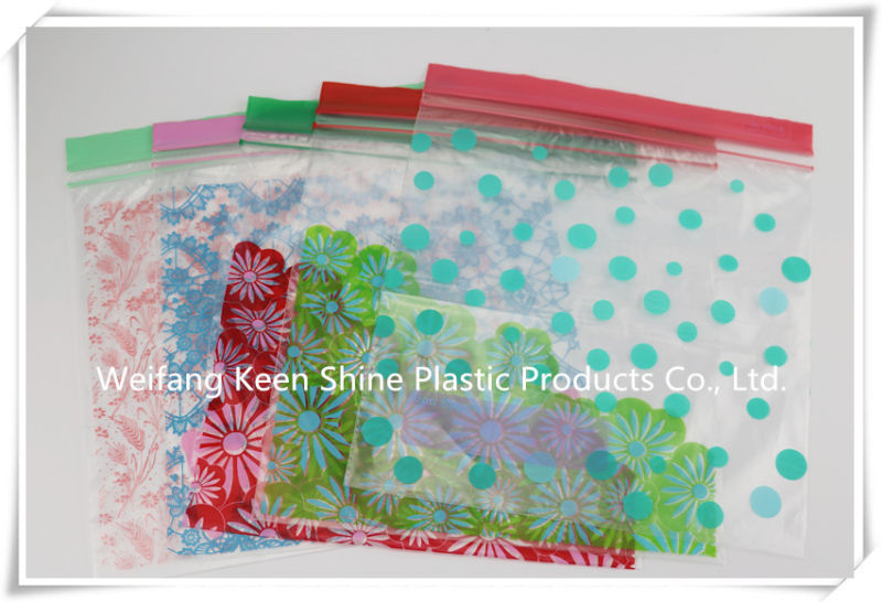 Custom Printed Plastic Zip Lock Packaging Bag