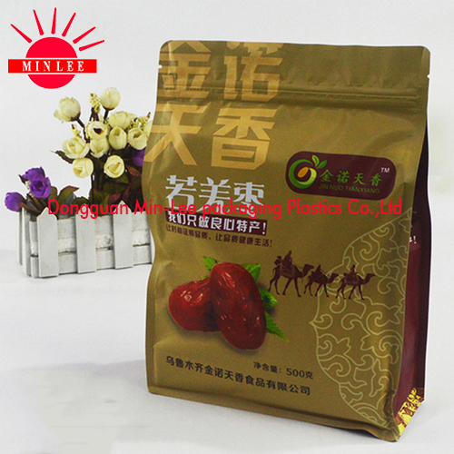 Flat Bottom Pouch/Square Bottom Pouch for Coffee, Snack, Nut