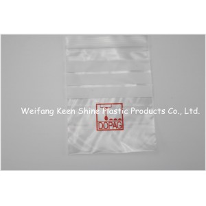 Foodsafety 100% Virgin Material Clear Clothes Bag