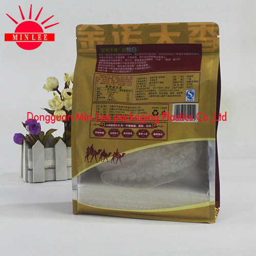 Flat Bottom Pouch/Square Bottom Pouch for Coffee, Snack, Nut