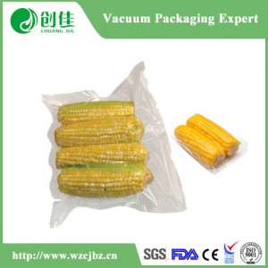 PA PE Clear Plastic Vacuum Bag