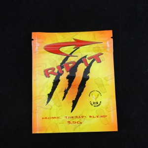 4G Herbal Incense Wholesale Spice Potpourri Foil Bag with Zip Lock