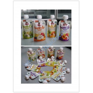Apple Cap Spout Pouch for Juice/ Baby Food Package