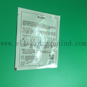 Cosmetic Facial Mask Plastic Foil Bag with Printed