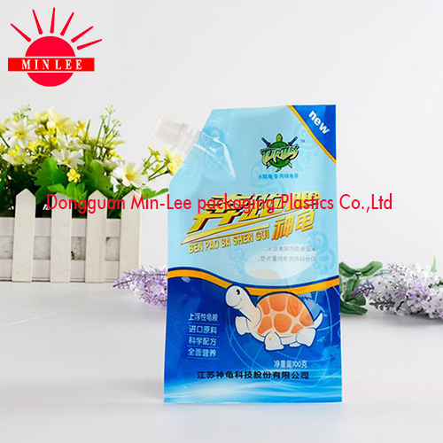 Factory Wholesale Customized Stand up Gusset Spout Food Pouch for Jelly Juice