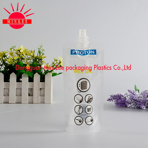 2016 Customized Stand up Gusset Spout Food Pouch for Jelly Juice for Factory Price