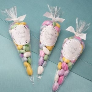 Dongguan Beautiful Cello Triangle Plastic Bag for Candy Packing (ML-OP-1545)