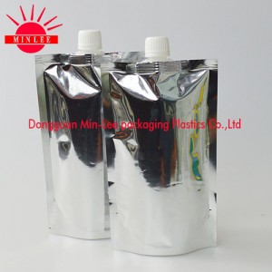 Customized Stand up Gusset Spout Food Pouch/ Aluminum Spout Pouch Sample