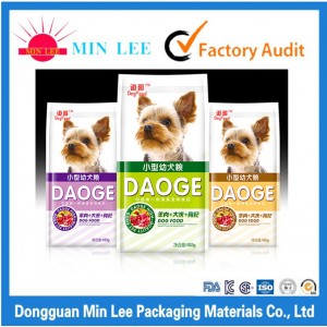Custom Design Plastic Packaging Pet Food Bag/Dog Food Bag/Cat Food Bags