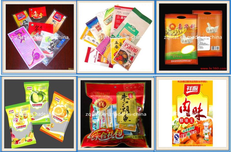 Aluminum Vacuum Plastic Food Bag with 3 Side Seal (ML-P-813)