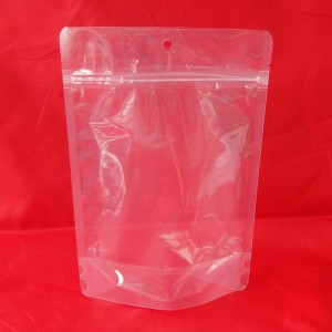 Resealable Zip Lock Bag Clear Plastic Zipper Food Bag