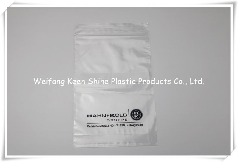 Double Track Zipper Bag