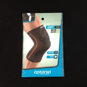 Custom Design Zip Lock Bag for Kneecup Packing