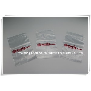 Best Price Transparent Valve Hermetic Bag PE HD Small Zipper Bags