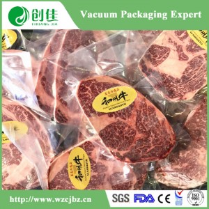 PA PE Plastic Coex Vacuum Food Packaging Bag