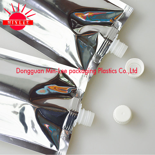 Customized Stand up Gusset Spout Food Pouch/ Aluminum Spout Pouch Sample