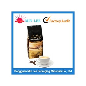 Laminated Aluminum Foil Mylar Vacuum Sealed Coffee Bags with Valve